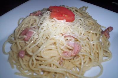 Spaghettis Carbonara - Photo par marylaM