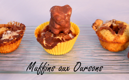 Muffins aux Oursons - Photo par chouya
