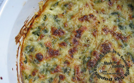 Gratin de fanes de radis - Photo par TitAnick