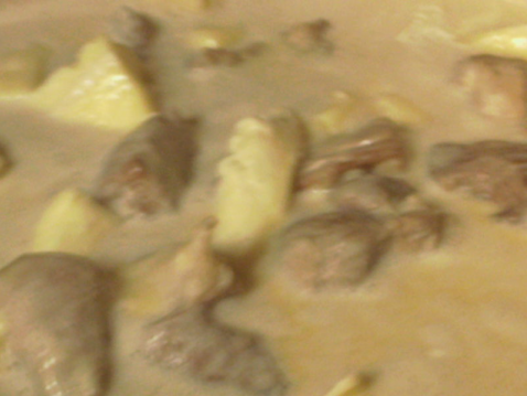 Sauté de porc au brie et à ma façon - Photo par heleneGc