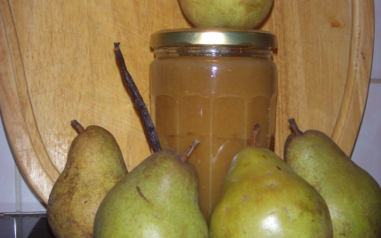 Confiture de poires à la vanille - Photo par 750g