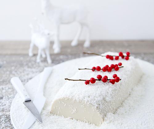 Bûche enneigée - Soy