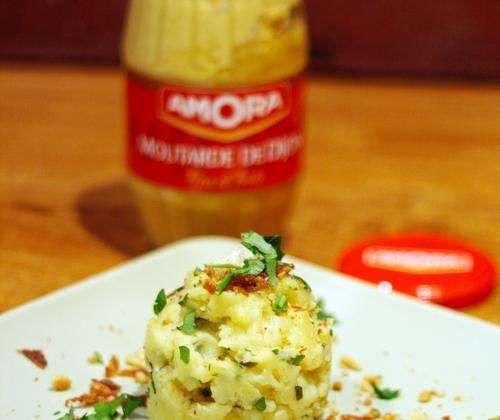 Ecrasée de pommes de terre à la moutarde - Photo par Amora