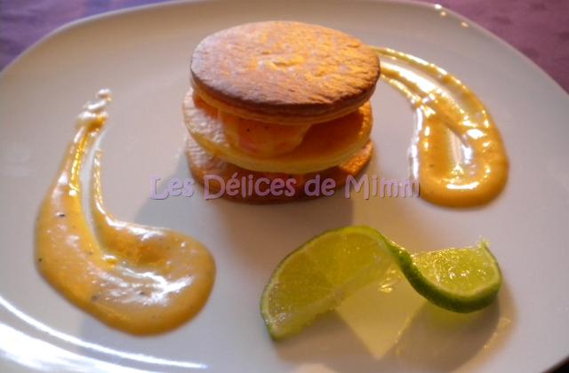 Mille-feuille de scampis à l'orange - Photo par mimm10