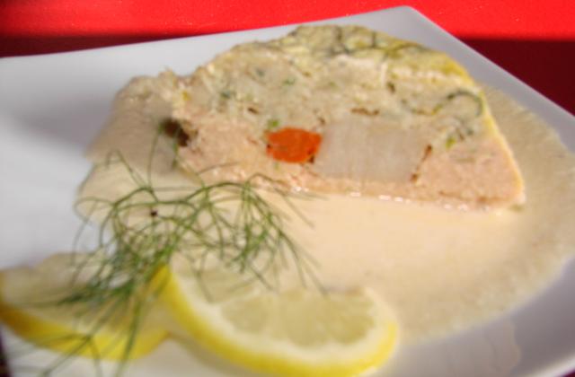 Terrine aux 2 poissons, coeur de St Jacques - Photo par paulinelly