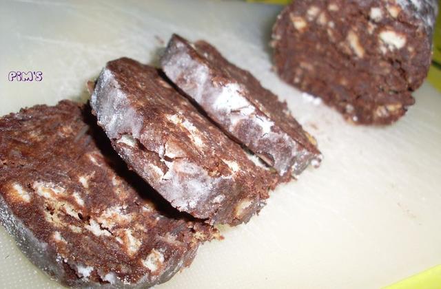 Saucisson au chocolat savoureux - Photo par Pim s et Compagnie