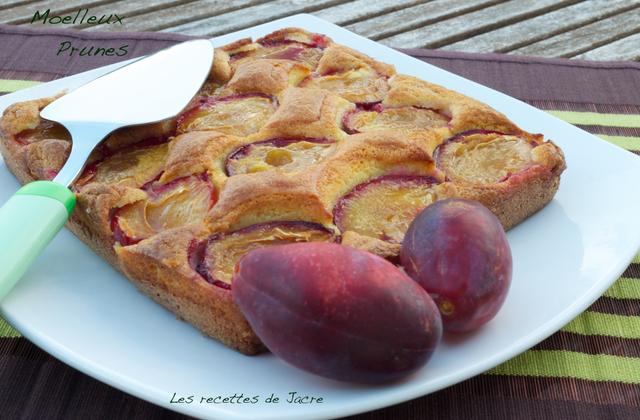 Gâteau moelleux aux prunes - Photo par jacre