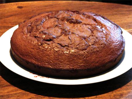 Gâteau au nutella bon marché - Photo par mllexbab