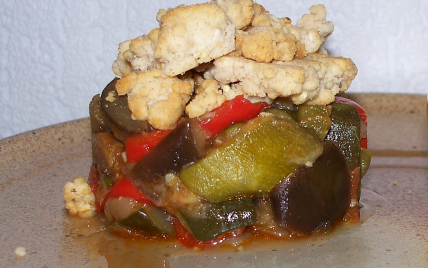 Crumble de ratatouille - Photo par quilva
