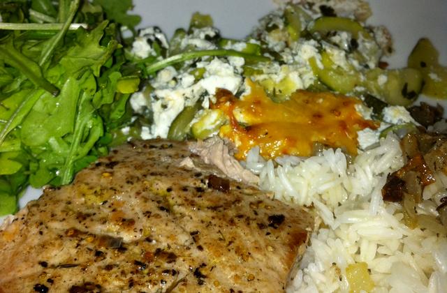 Tranche de thon grillée à l'échalote - Photo par 750g
