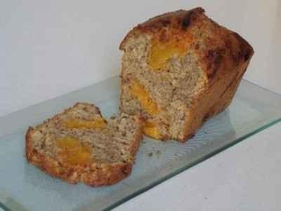 Cake aux abricots, amandes et miel - Photo par zinabb
