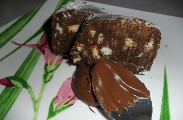 Gâteau au choco sans cuisson - Photo par ynomra