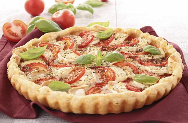 Tarte tomates mozzarella maison - Photo par chouchoo83