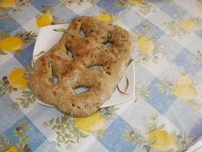 Fougasse aux olives - Photo par roubauF