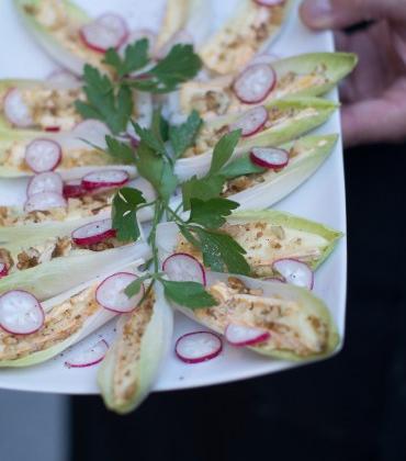 Barquette d’endive au Marcaire - Photo par Ermitage