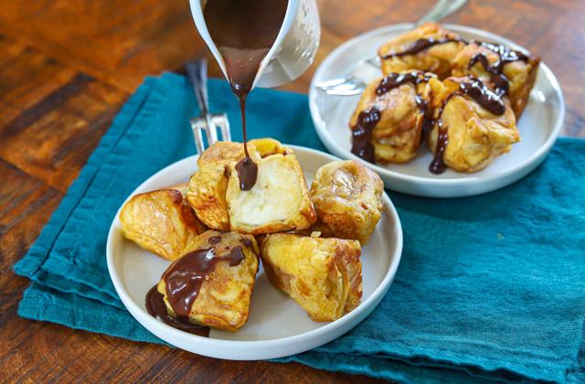 Beignets de banane sauce au chocolat - Photo par Silvia Santucci