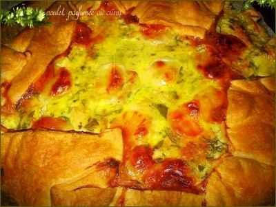 Tarte salée au poulet parfumé au curry - Photo par bienvenu_chez_lorenza