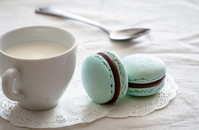 Macarons chocolat au lait - Photo par margauxmichel