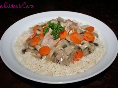 Blanquette de veau originale - Photo par la cuisine caro