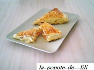 Feuilletés jambon gruyère - Photo par lillouE