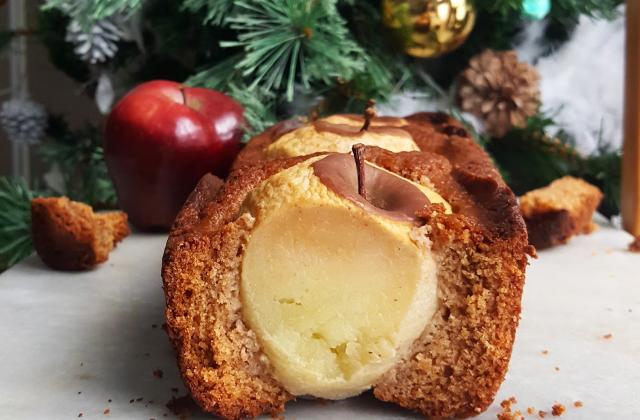 Cake minceur, spécial fêtes : pommes, miel et cannelle - Photo par LifeLoveandChocolate