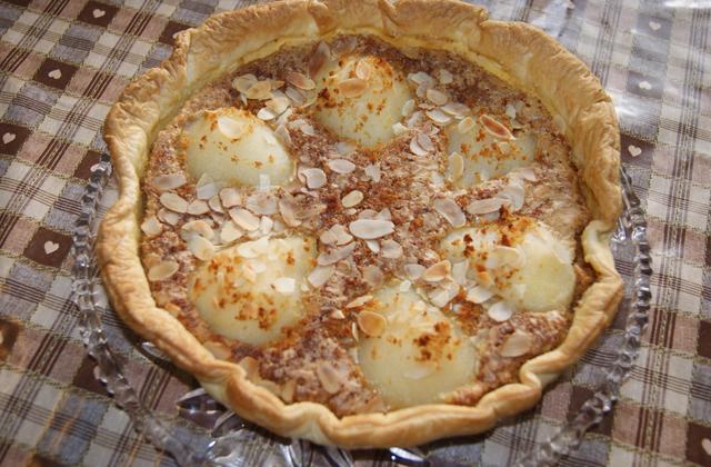 Tarte aux poires aux d'épices - Photo par comeleo