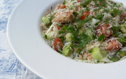 Salade de riz au thon facile - Photo par nanie8