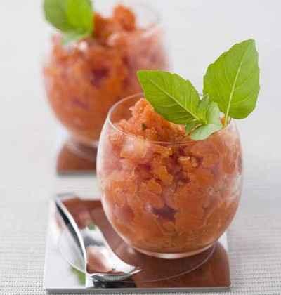 Granité de tomates façon Bloody Mary - adelic