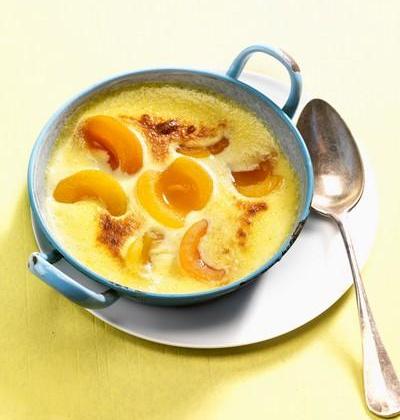 Gratin comme un sabayon aux abricots - Photo par Cedus Le sucre
