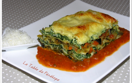 Lasagnes végétariennes - Photo par latabledepenelope