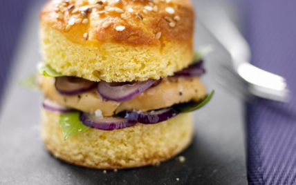 Burger de foie gras - Photo par Ker Cadélac