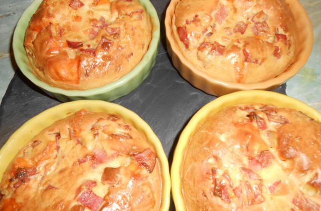 Clafoutis au jambon et à la mimolette - Photo par paty66