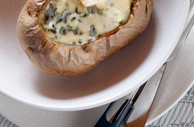 Pommes de terre au Bleu d'auvergne - Photo par Fromages d'Auvergne
