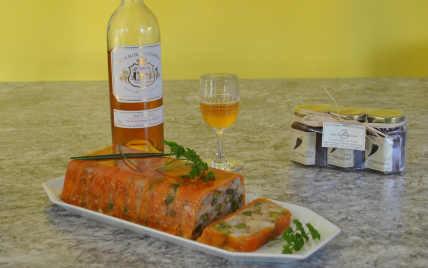 Terrine de foie gras et ris de veau - Photo par Chef Damien