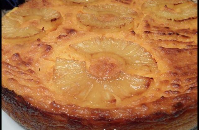 Cheesecake de patates douces et ananas - Photo par Carmen