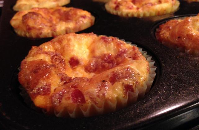 Mini quiche Lorraine sans pâte - Photo par Marie-Rose Dominguès