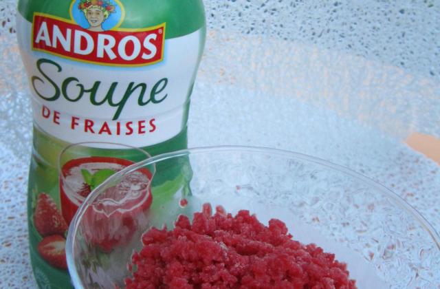 Granité 100% fraises ultra-facile - bugsyc