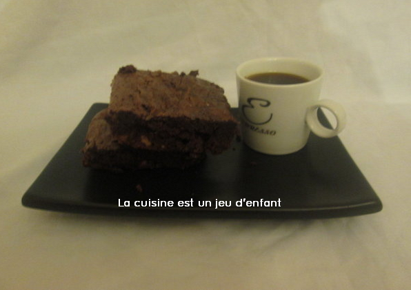 Brownies aux noisettes et margarine - Photo par Cookies.10