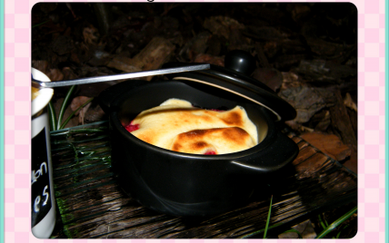 Sabayon framboises en cocotte - Photo par chouya