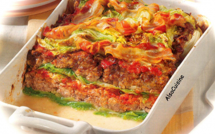 Fausses lasagnes au chou frisé - Photo par PSCHMITT