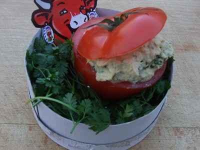 Tomate farcie thon qui rit... - Photo par Chef Damien