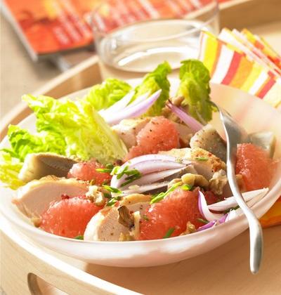 Salade de poulet au pamplemousses de Floride - Photo par 750g