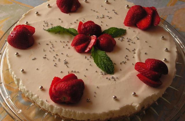 Cheesecake au citron et fraises - Photo par kekeli