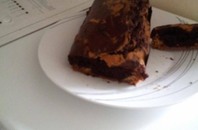 Cake marbré chocolaté et sucré au rhum - Photo par christRsw