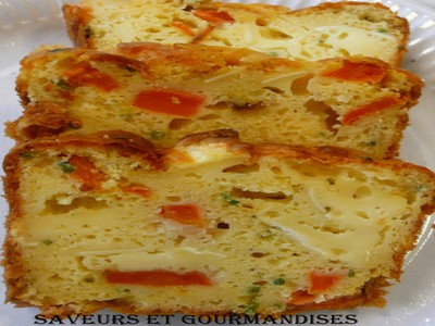 Cake au brie et à la carotte - Photo par Nadji.