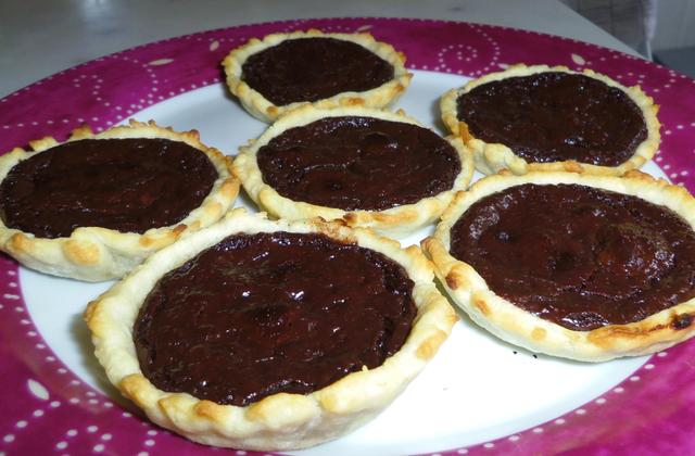 Tartelettes Feuilletées au chocolat - Photo par blandinde