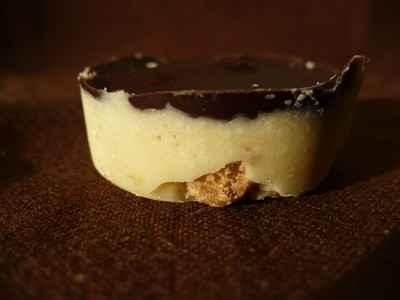Chocolats bicolores aux éclats de biscuits - agastache29