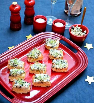 Toasts briochés au beurre d’algues - Photo par nathalielielie