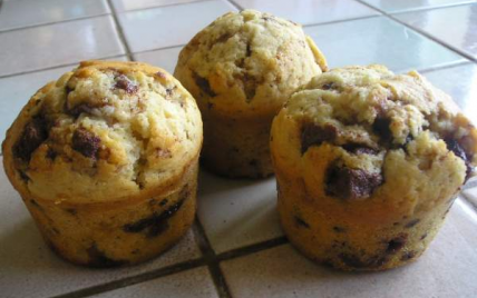 Muffins Trois Chocolat