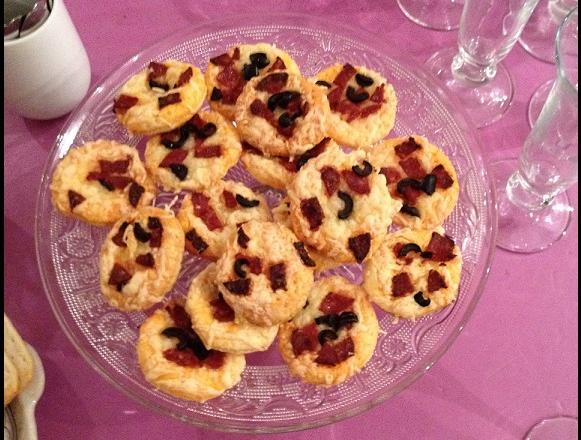 Biscuit apéritif olive-chorizo